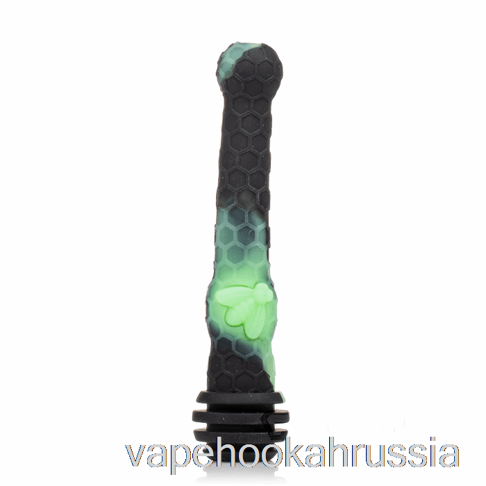 Vape Russia Stratus Honey Dipper силиконовый мазок соломенный черный / УФ-слизь (черный / УФ-зеленый)